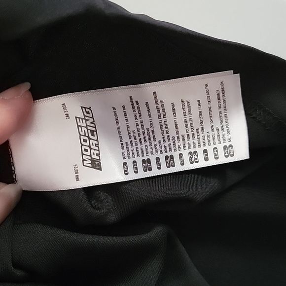 Moose Racing Motorsport Skull Motorcycle Shirt - Picture 5 of 5